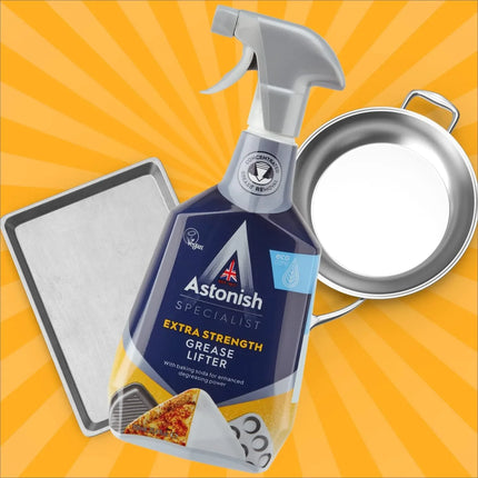 Astonish Extra Strength Grease Lifter Spray for Degreasing Surfaces / Appliances