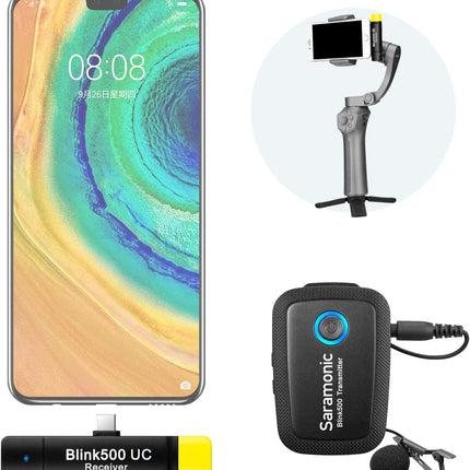 Saramonic Blink500 B5 Compact Wireless Microphone System for Android Devices PRO