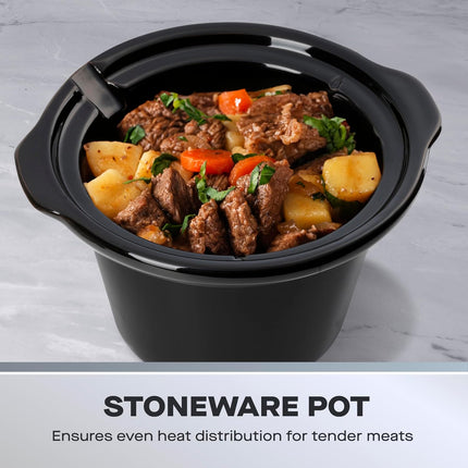 Daewoo Stainless Steel Slow Cooker 1.5L - SDA1363