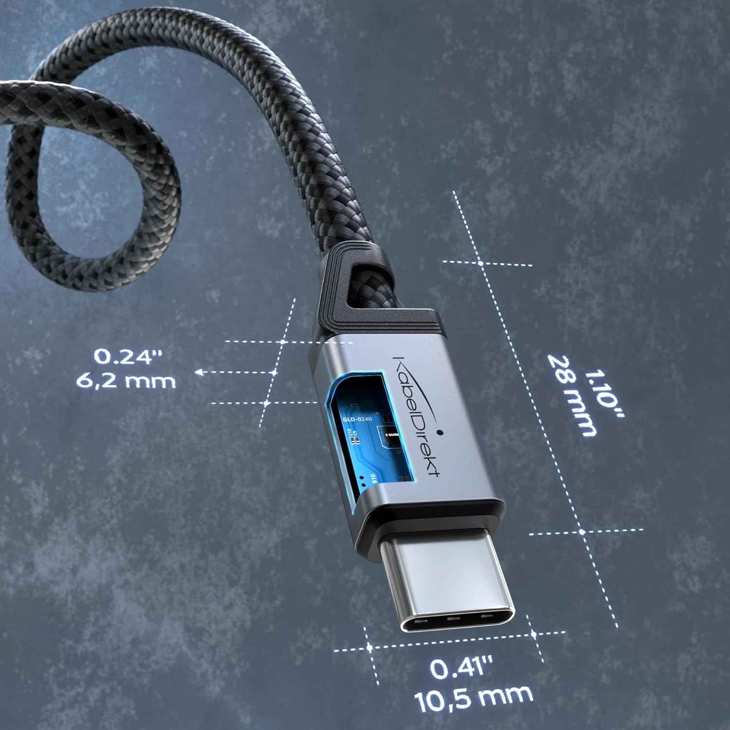 Premium USB-C to USB-C Fast Charging Cables for iPhone 15 16 Samsung Galaxy etc