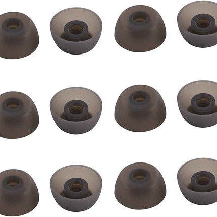 Jabra Elite 65T Replacement Earbud Tips ONLY Small Medium Large Ear tips - Black