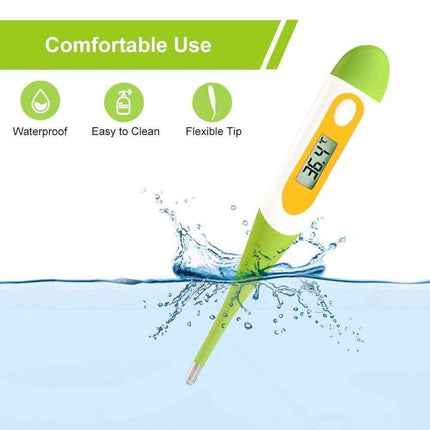 Digital Oral Thermometer, Rectal or Underarm Body Temperature, Baby, Adult,Child