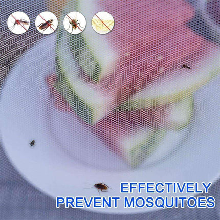 Keep Bugs Away! Large Pop-Up Mesh Food Tent 4 Pack, Collapsible & Reusable