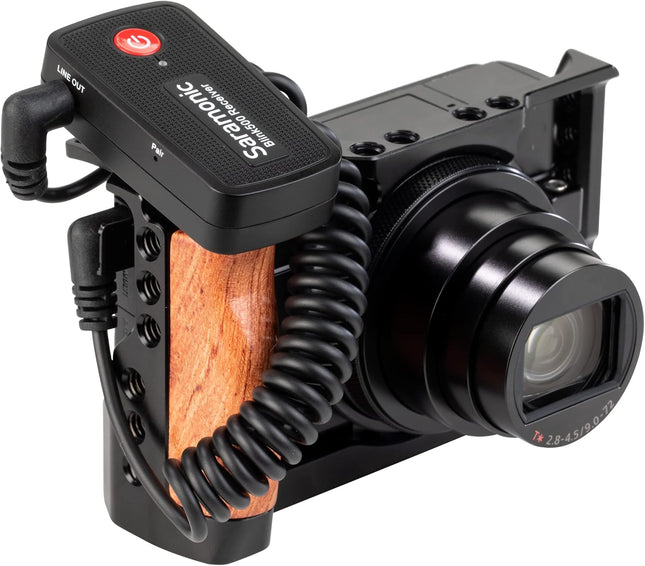 Saramonic Blink 500RX Wireless Receiver Dual Channel 2.4GHz Digital Camera Mount