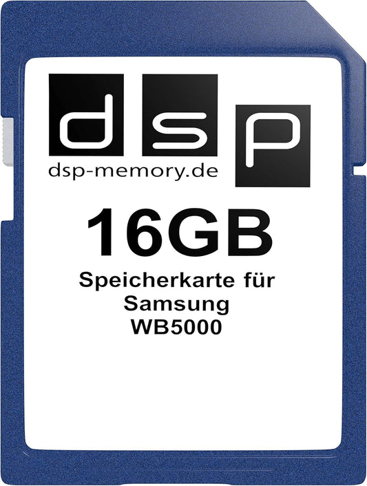 16GB memory card for Samsung WB5000 and Class 10 For Cameras Tablets Laptops etc