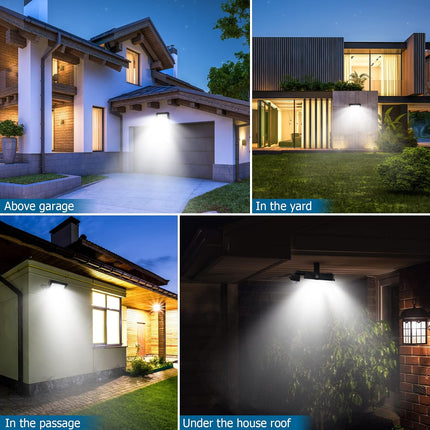 Motion Sensor Outdoor Security Light, 50W 4750 Lumen LED Floodlights with PIR Sensor, IP66 Waterproof Motion Sensor Outdoor Wall Light with Remote Control for Garden, Backyard