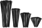 Heavy-Duty Black Nylon Cable Ties Various Packs for Binding & Cable Management