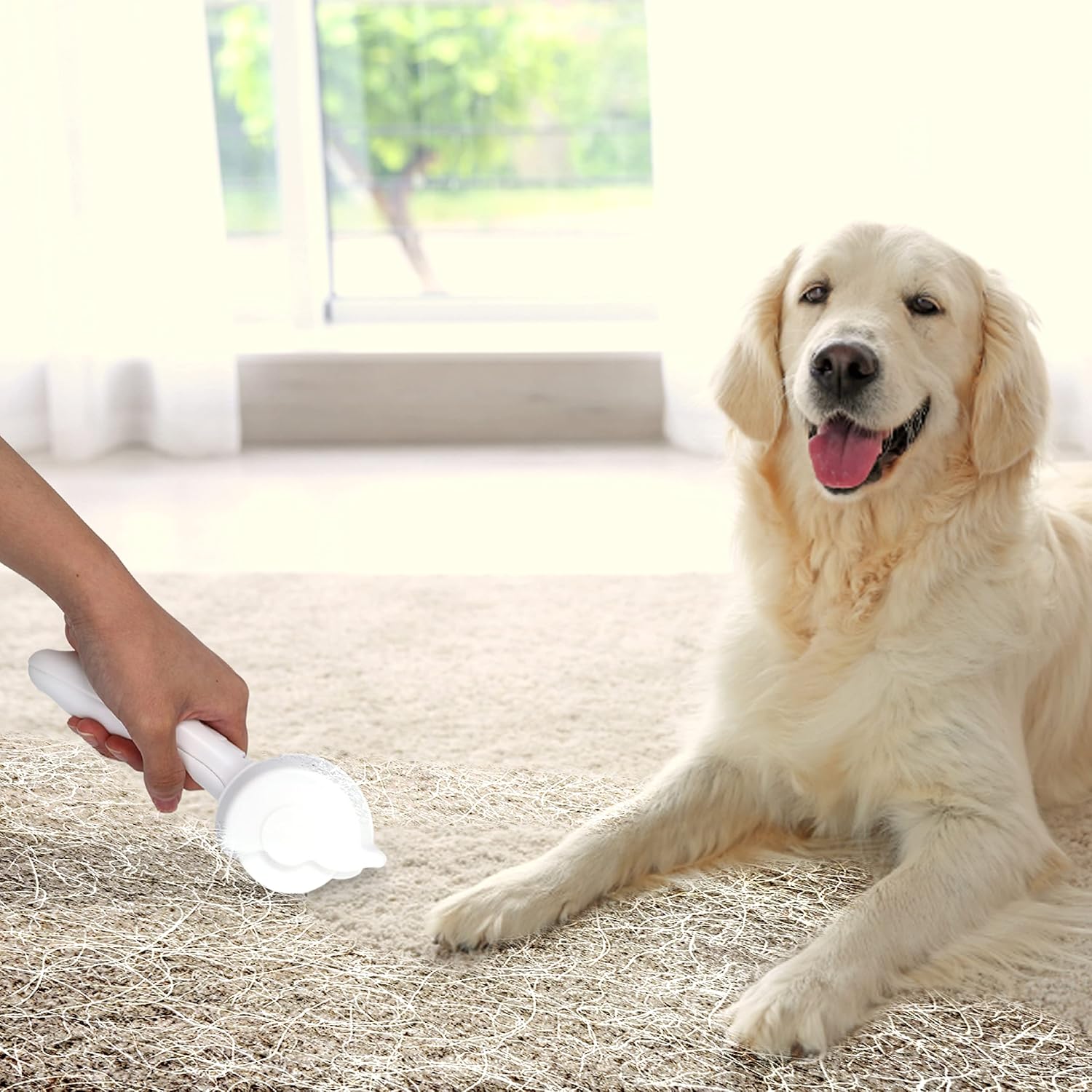 Pet Hair Remover Reusable Lint Roller for All Pets Removes Hairs You Cannot See
