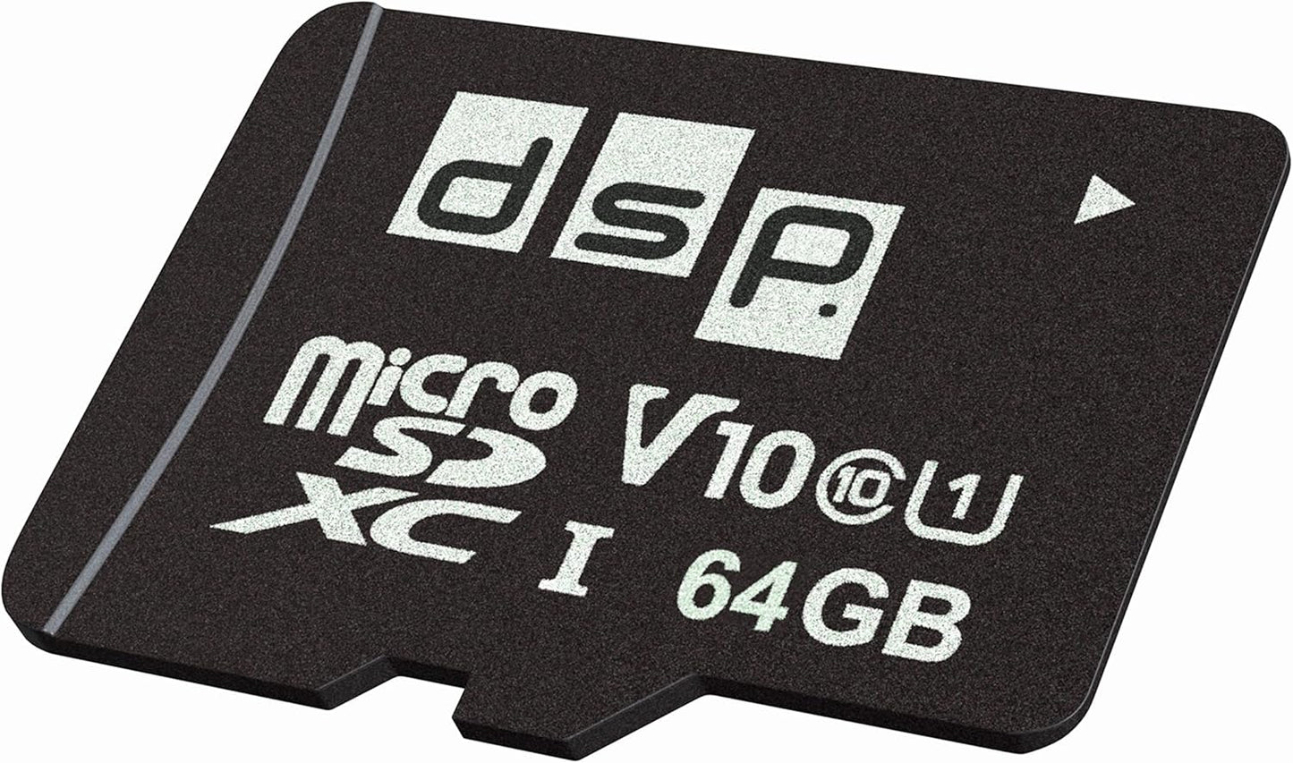 64GB microSDXC Memory Card (Class 10) for Xiaomi Redmi Note 9, Raspberry PI etc