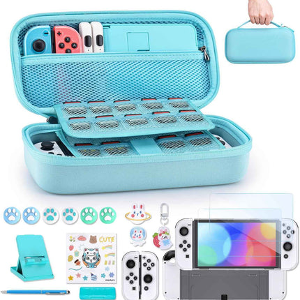 Nintendo Switch OLED Case 19-in-1 Bundle Carrying Case With Loads of Extras!