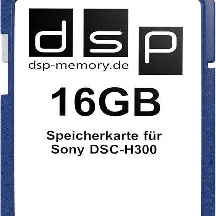 16GB Ultra Highspeed Memory Card for Sony DSC-H300 Digital Camera