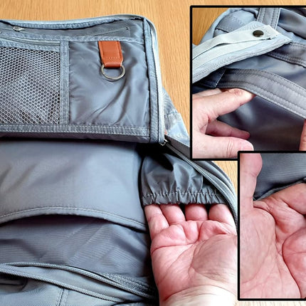 Backpack Laptop Rucksack Waterproof 100% Recycled Material Very Eco-friendly