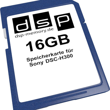 16GB Ultra Highspeed Memory Card for Sony DSC-H300 Digital Camera