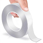 Removable Double-Sided Nano Tape - Clear Washable 8m for DIY & Home Repair 8m