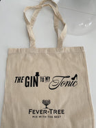 Reusable The Gin To My Tonic Tote Bag - Handbag Friendly, Strong Like your Gin!