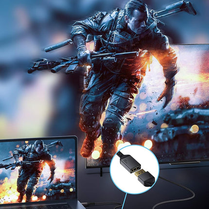 USB C to DisplayPort Adapter 8K@60Hz Thunderbolt 3 to DP Adapter HBR3 Mac & Win