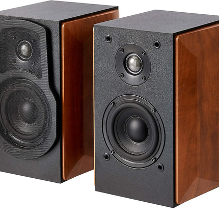 Bookshelf Passive Speakers With 50W 50-20KHz Set of 2 + Free Speaker Cable