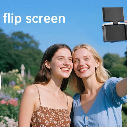4K 64MP Digital Camera WiFi Autofocus Vlogging Camera Flip Screen 64GB Aureapix