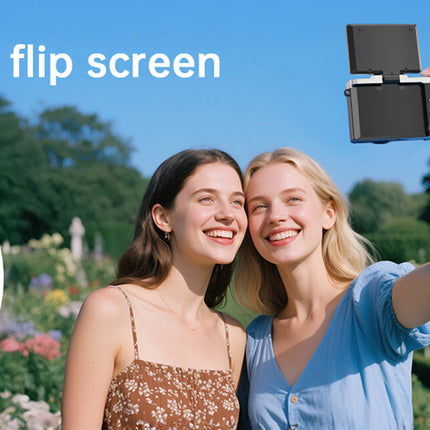 4K 64MP Digital Camera WiFi Autofocus Vlogging Camera Flip Screen 64GB