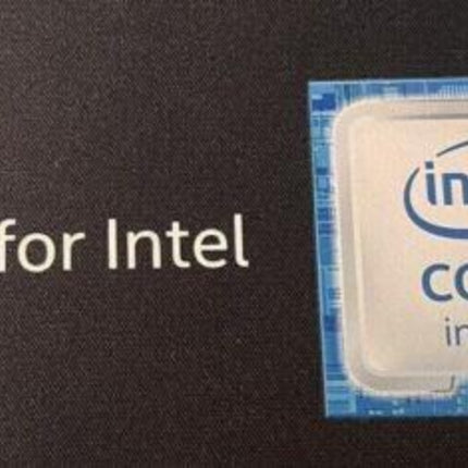 Gaming Mouse Pad Intel Blue Led Light-Up Anti Slip 36.5X25.5cm for PC and Laptop