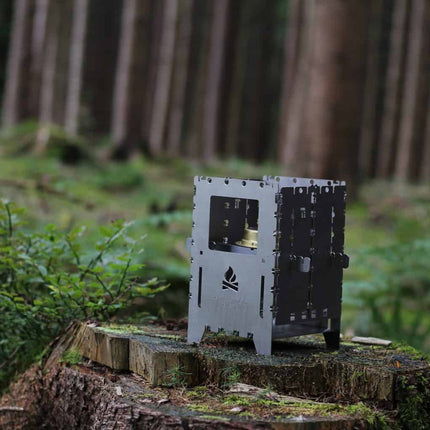 BE Bushbox XL Titanium Outdoor Cooker