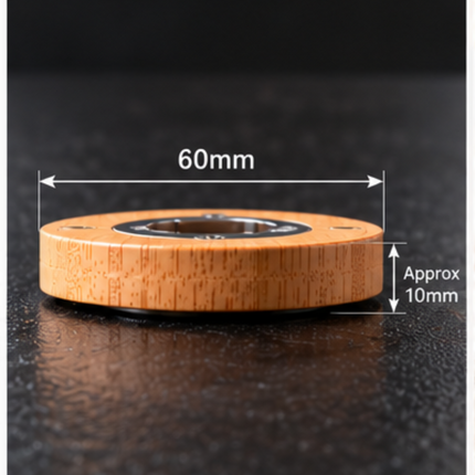 Leeds Football Bamboo Bottle Opener 60mm Magnetic Engraved Gift Man Cave Bar