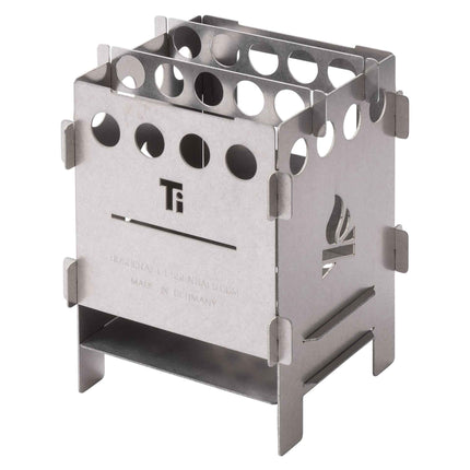 BE Bushbox Titanium Outdoor Pocket Stove