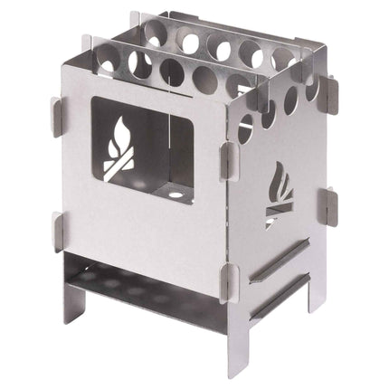 BE Bushbox Titanium Outdoor Pocket Stove