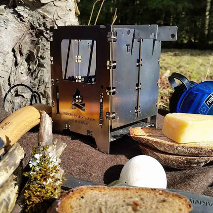 BE Bushbox LF Titanium Outdoor Stove