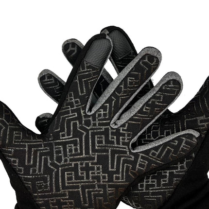 Cycling Gloves Touchscreen Running Black Gloves Warm Non-slip Fleece Lining