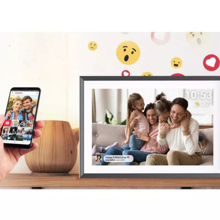 SANDSTROM SDPFHD10B25 10.1" Digital Photo Frame Black HD Display USB & SD Card