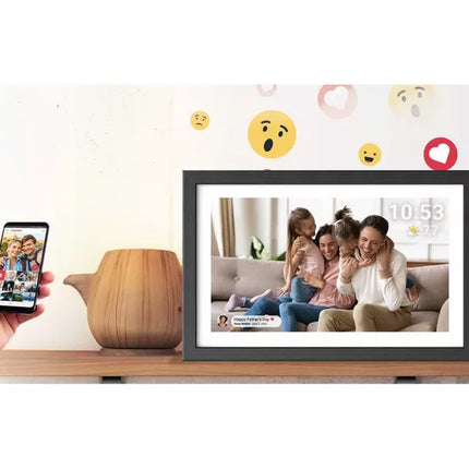 SANDSTROM SDPF15B25 15.6" Digital Photo Frame Black Black HD Display USB & SD