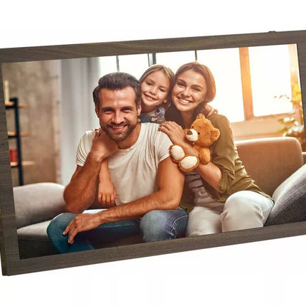 SANDSTROM SDPF15W25 15.6" Digital Photo Frame Brown HD Display USB & SD Card