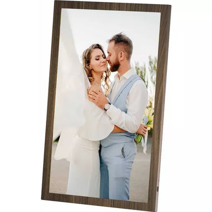 SANDSTROM SDPF15W25 15.6" Digital Photo Frame Brown HD Display USB & SD Card