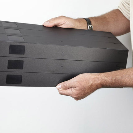 60 x 1U Rack Blanking Panels – EZIBLANK 1U–6U Adjustable Server Rack Filler Set