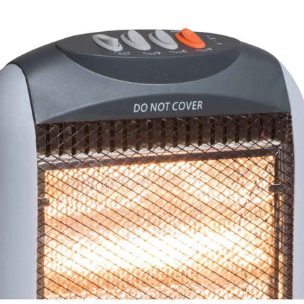 Daewoo 1200W Halogen Heater 3 Settings Instant Warmth Portable Energy Efficient