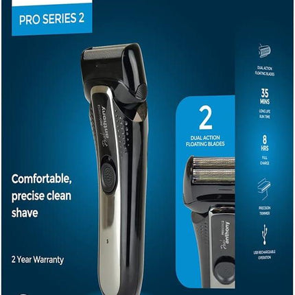 Paul Anthony 'Pro Series 2' Mens USB Foil Shaver