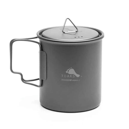 Toaks Light Titanium 450ml Cup with Lid (Ultralight Version)