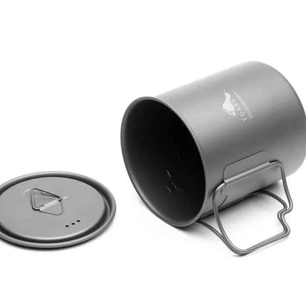 Toaks Light Titanium 450ml Cup with Lid (Ultralight Version)