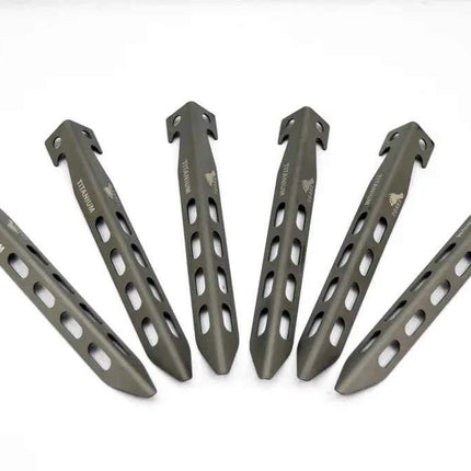 Toaks Titanium Large V-Shaped Tent Pegs (6 pack)