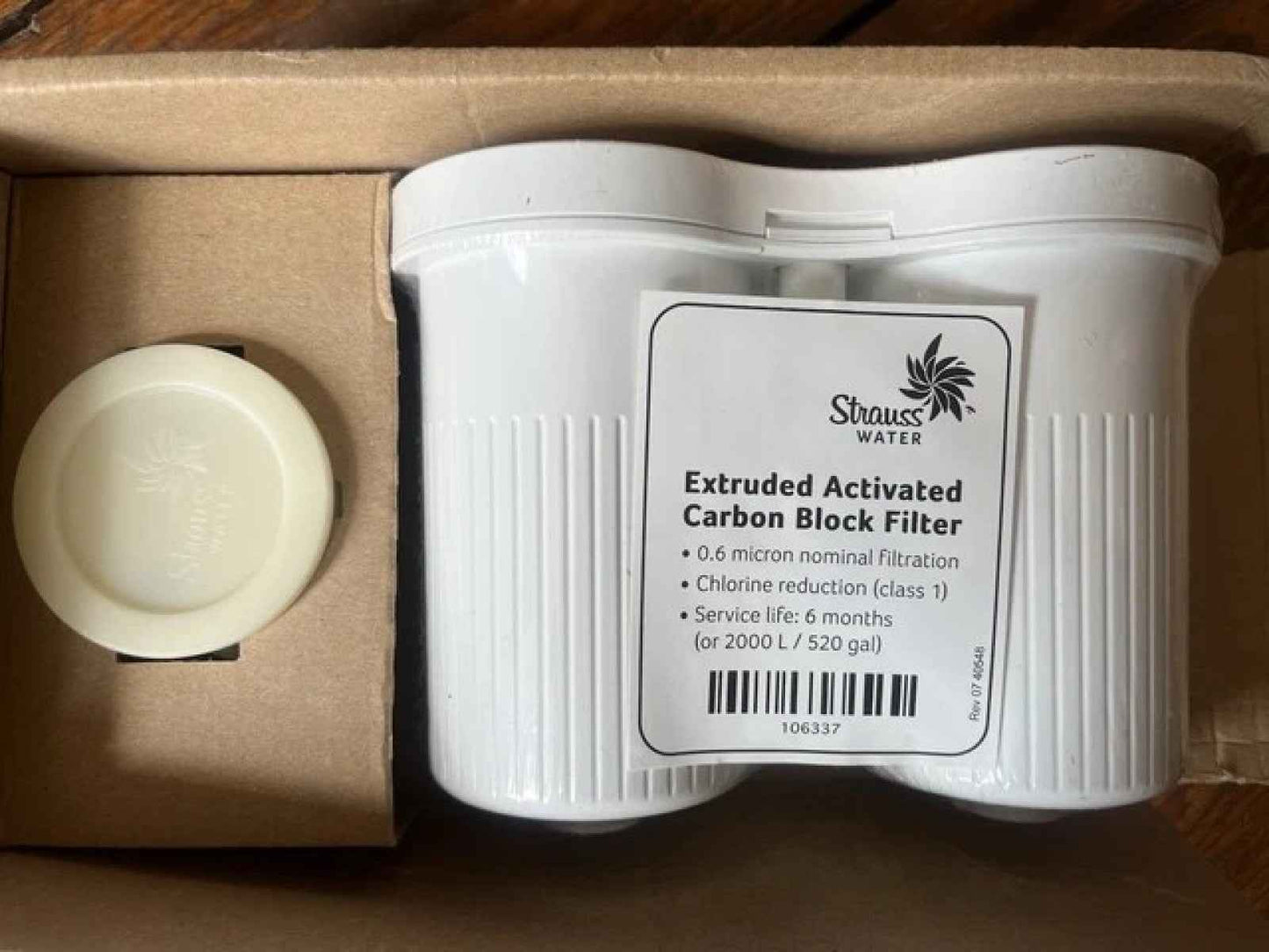 Strauss Water Virgin Pure T6 Filter Kit & Descaling Pod Genuine Replacement Pack