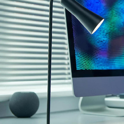 MAGNATIC Desk LIGHT Rechargeable and Detachable 3 in 1 USB TORCH Black