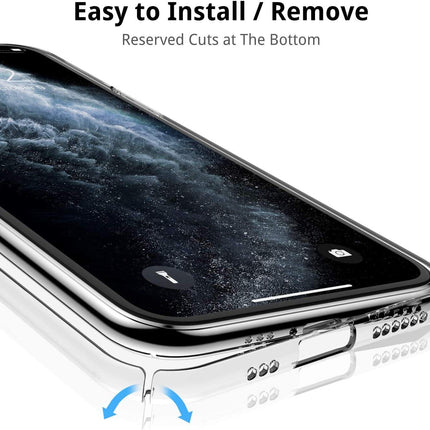 UNBREAKcable iPhone 11 Case Ultra Clear Hard Back RRP £11.99