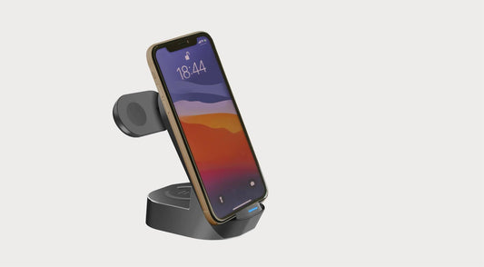 Eco-Friendly Wireless Charging Stand WYEFLUX 25W Top-Rated 3-in-1 Design