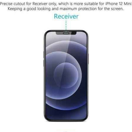 Screen Protector for iPhone 12 Mini 5.4 Inch Ultra Clear Scratch Resistant 2 Pk