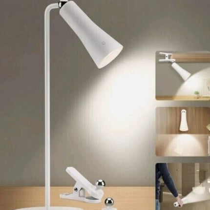 MAGNATIC Desk LIGHT Rechargeable and Detachable 3 in 1 USB TORCH Black