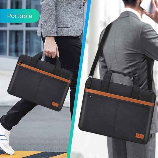 KCY 13 Inch Laptop Case with Detachable Shoulder Strap School Office Everyday
