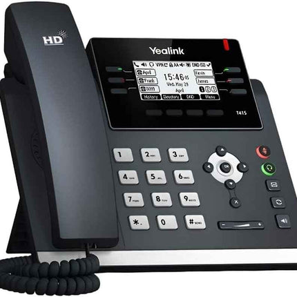 Yealink SIP-T41S IP Conference Phone - Black PoE Powered