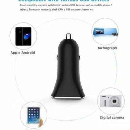 Car Cigarette Charger Dual USB C PD + USB A Fast Charge Your Devices ON THE GO