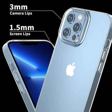 iPhone 13 Pro Max Case, Clear Shockproof Tough Body Great Phone Protector